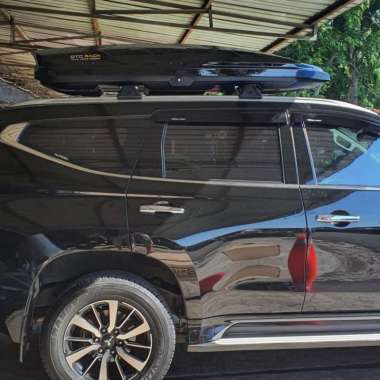 Paket Roof Box / Roofbox Otorack Limitless + Cross Bar Pajero Sport kirim