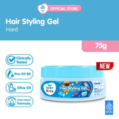 MY BABY Kids Hair Styling Gel 75g - Hard (Blue)