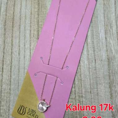 Ubs kalung emas fashion 17k/87, 2.90gr, P : 39