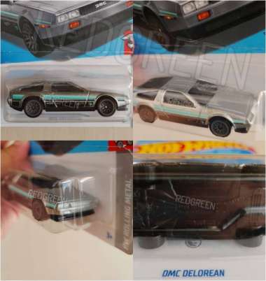 mainan anak diecast Hotwheels Tresure Hunt DMC Delorean hot wheelstresure hunt dmc delorean
