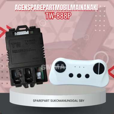 Receiver+Remote Control TW-888P-7P 6Volt/12Volt Mobil Mainan Aki Anak Receiver & Remot