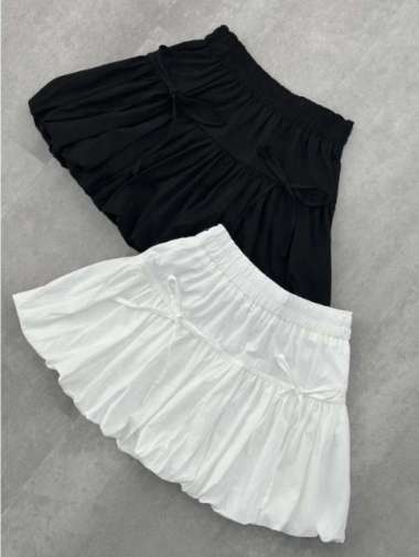 Cloud Balloon Skirt — Puffy Balloon Skort Ribbon Coquette