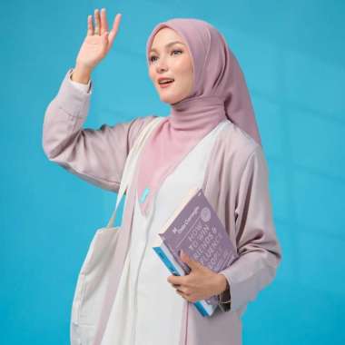 RnW Sabilla Square Plain Hijab Pollycotton - Hijab Segiempat Bella Square Mint