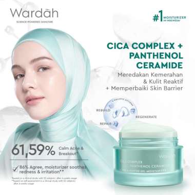 Wardah Gel Moisturizer Series Cica Complex