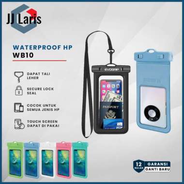 Waterproof phone case bag hp EVOGRIP WB10 kantong pelindung hp anti air casing handphone tas plastik