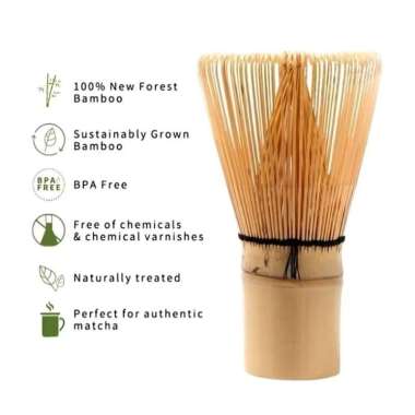 MATCHA WHISK Bamboo Chasen BAMBOO 80 Prongs