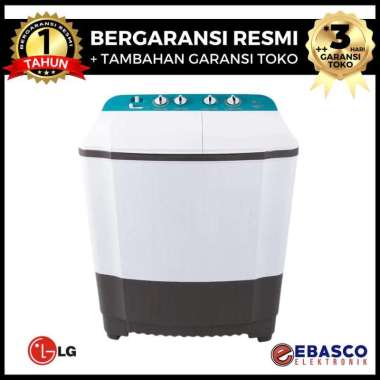 Mesin Cuci LG 7000 N / 7000-N - Kapasitas 7 Kg 2 Tabung Anti Karat