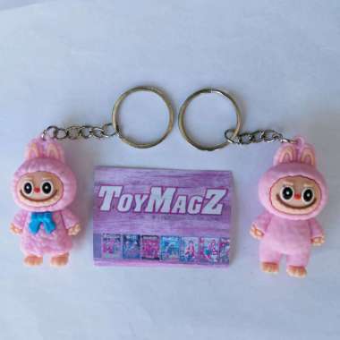 Gantungan Kunci Labubu Little Monster /Gantungan Kunci Lucu Ganci Unik Karakter Labubu Little Monste