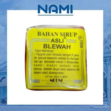 Bahan sirup (blewah, orson, vanili) Rasa blewah