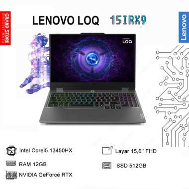 LAPTOP LOQ FHD Intel Corei5 13450HX RTX 4050 6GB 12GB/512GB WIN 11 PROFESSIONAL