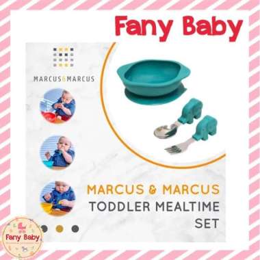 Marcus Marcus Toddler Mealtime Set / Tempat Makan Bayi GREEN