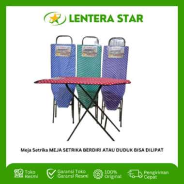 Meja Setrika MEJA SETRIKA BERDIRI ATAU DUDUK BISA DILIPAT