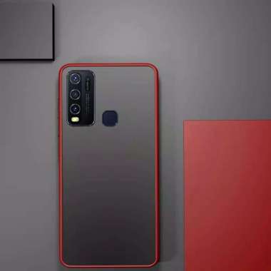 Case Vivo Y30i Y30 Y50 Hard Soft Case Aero Frosted Matte Original Case Y30i Y30i MErah