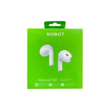 Earphone ROBOT Flybuds T20 bluetooth 5.3 True wireless White