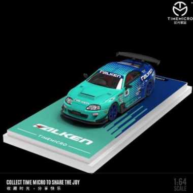 Time Micro Diecast Mobil Toyota Supra A80Z Falken TM644436