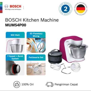 BOSCH Stand Mixer Blender Slicer Multifungsi Bosch MUM54P00
