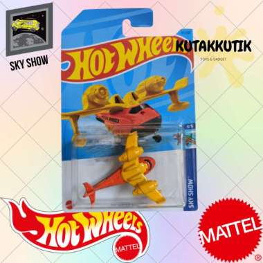 Hot Wheels Pesawat HW Water Bomber Orange Lot P 2023 Sky Show