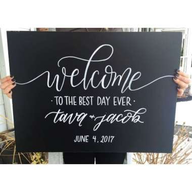 Papan Tulis Kapur Tanpa List chalkboard Frameless Dekoratif ukuran 60x80cm