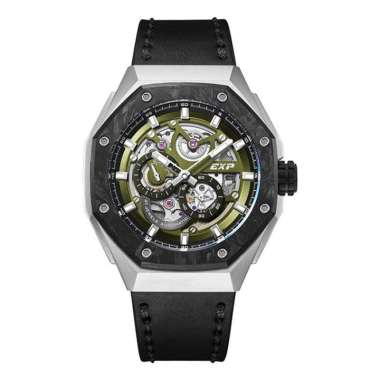JAM TANGAN PRIA ORIGINAL EXPEDITION 6818 EXF6818 EXF 6818 BLACK SILVER DIAL GREEN JAM TANGAN PRIA DI