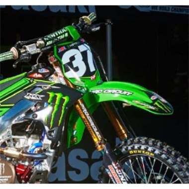 sticker pro circuit / prosirkuit untuk spakbor depan klx crf s0055