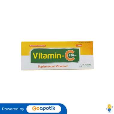 VITAMIN C AFI FARMA 250 MG BOX 100 TABLET