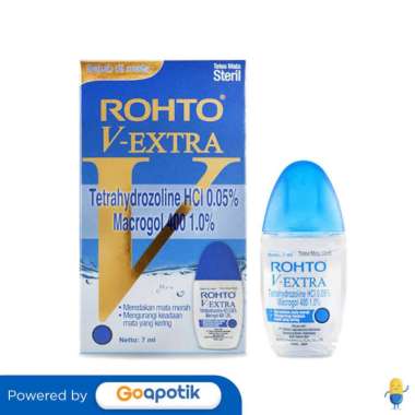 Jual Rohto V-extra Eye Drops Isi 7 Ml Botol Di Seller Apotek Nurani ...