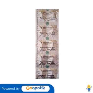 ACETYLCYSTEINE SAMPHARINDO 200 MG STRIP 10 KAPSUL