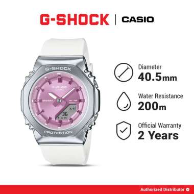 G-Shock Jam Tangan Wanita GM-S2110-7A6DR Original Analog Digital Pink