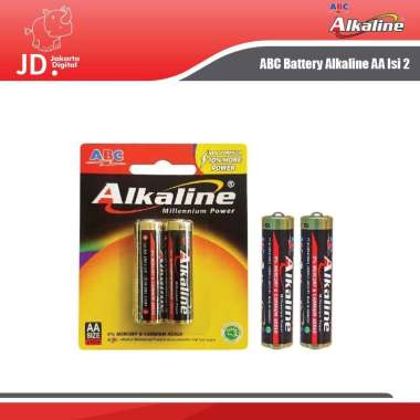 ABC Battery Alkaline AA Isi 2 - Baterai ABC AA Alkaline