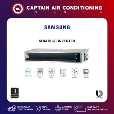 SAMSUNG AC Slim Duct Inverter AC052TNLD 2 PK (1 Phase)