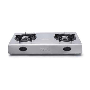 PAKET RINNAI Kompor Gas 2 & 1 Tungku + Regulator & Selang RI 202 S + RMS 206 / RI 522 E / RI 522 C N