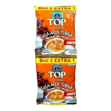 Top Kopi susu gula aren Tubruk [15's/renceng]
