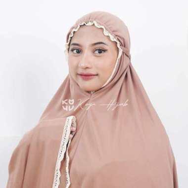 KOYU MUKENA Hemat Terbaru ATTAYA Lace MOCCA
