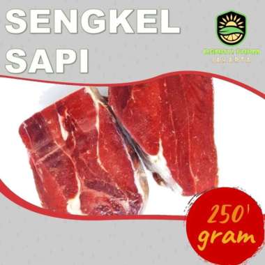 daging sapi sengkel / daging kisi sapi / beef shank / sengkel segar 250 gram