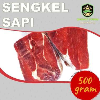 daging sapi sengkel / daging kisi sapi / beef shank / sengkel segar 500 gram