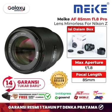 Meike AF 85mm f1.8 Pro STM for Nikon Z Mount Fullframe Lens Meike 85 mm f/1.8 Pro Garansi Resmi