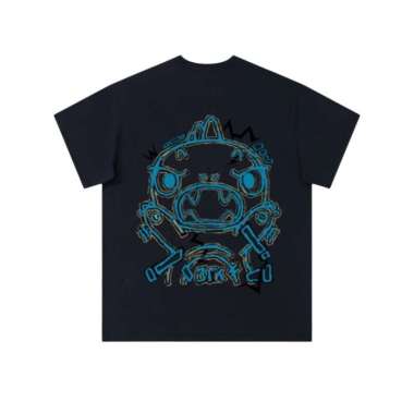 BTK BESTKILLER GRAFFITI TRANSFORMING BLACK TEE 100% Authentic M