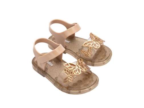 Mini Melissa SS25 Fairy Bb Beige/Gold Sandal Anak Perempuan (37825BH8980) 27