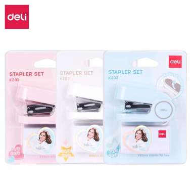 Deli Stapler Mini Lucu Spesial Agnez Mo / Staples Stapler Mini Berkualitas