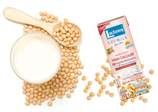 Susu Kacang | Susu Kedelai | Lactasoy Soymilk Macha Green Tea 250ml Hi-Calcium