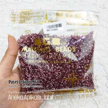 50 GRAM PAYET JEPANG MGB COKLAT MAROON 807 PASIR