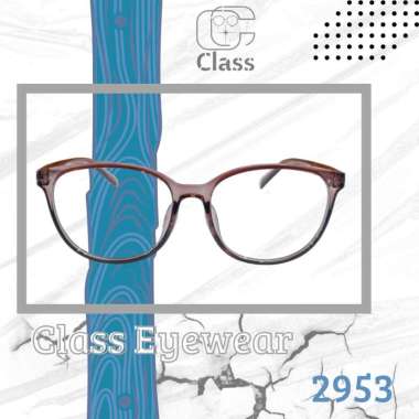 Class Eyewear Frame Kacamata Elastis 2953 Untuk Minus Silinder dan Plus Baca AntiRadiasi Include Len