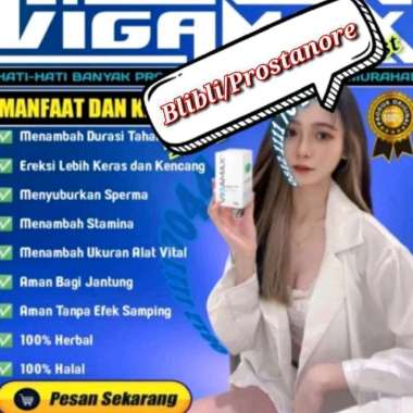 Vigamax Asli Original Kapsul Herbal Kesehatan Pria