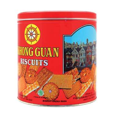 Promo Harga Khong Guan Assorted Biscuit Red Mini 650 gr - Blibli
