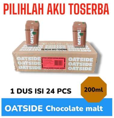 OATSIDE CHOCO MALT SEDOTAN Susu Oat Milk 200 ml - ( 1 DUS ISI 24 PCS )