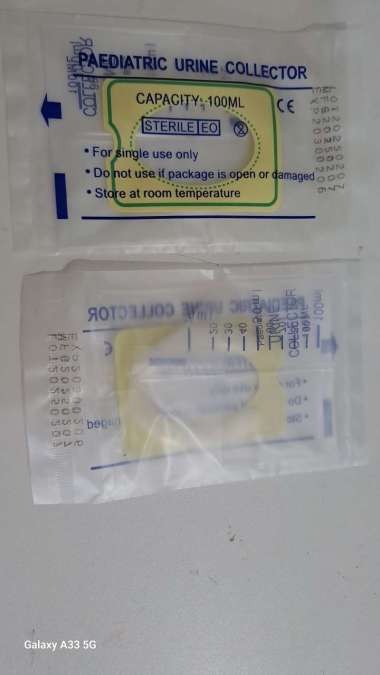 Urine collector for baby paediatric urine collector 100ml