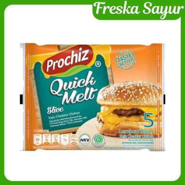 Prochiz Quick Melt Keju Cheddar Olahan Slice 5s