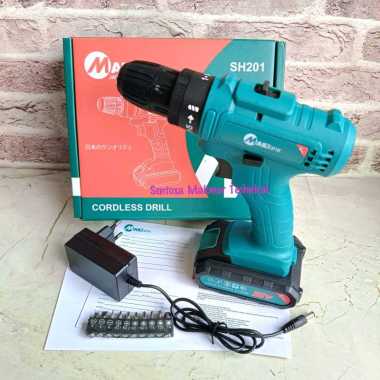 MAILTANK SH201 21V Bor Cordless Drill Baterai Cas 10mm 21 Volt