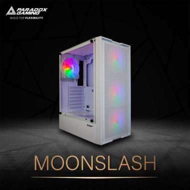 KOMED PC - SKYSHIP 2 Ryzen 5 5600X RAM 2x8GB DDR4 VGA RX 6500 XT 4GB SSD NVME 1TB CPU Gaming LED 24"