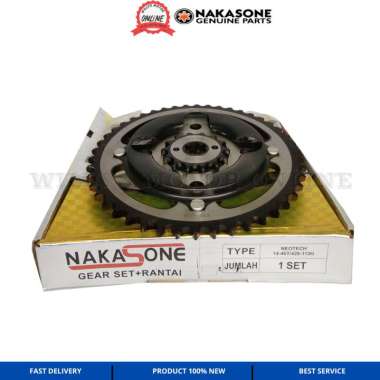 Geat set Gir set GL PRO NEOTECH GL MAX NEOTECH SET 14T-46T / 428H-112L NAKASONE